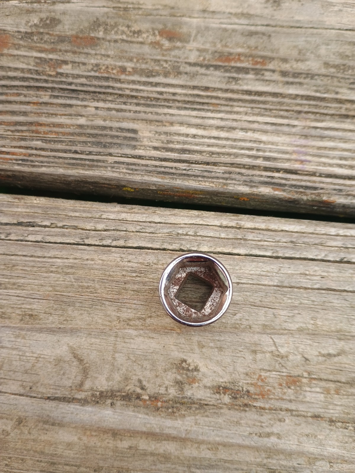 Vintage Craftsman 17mm 6 Point Shallow Socket 3/8″ Drive Inverted G2 43548 USA
