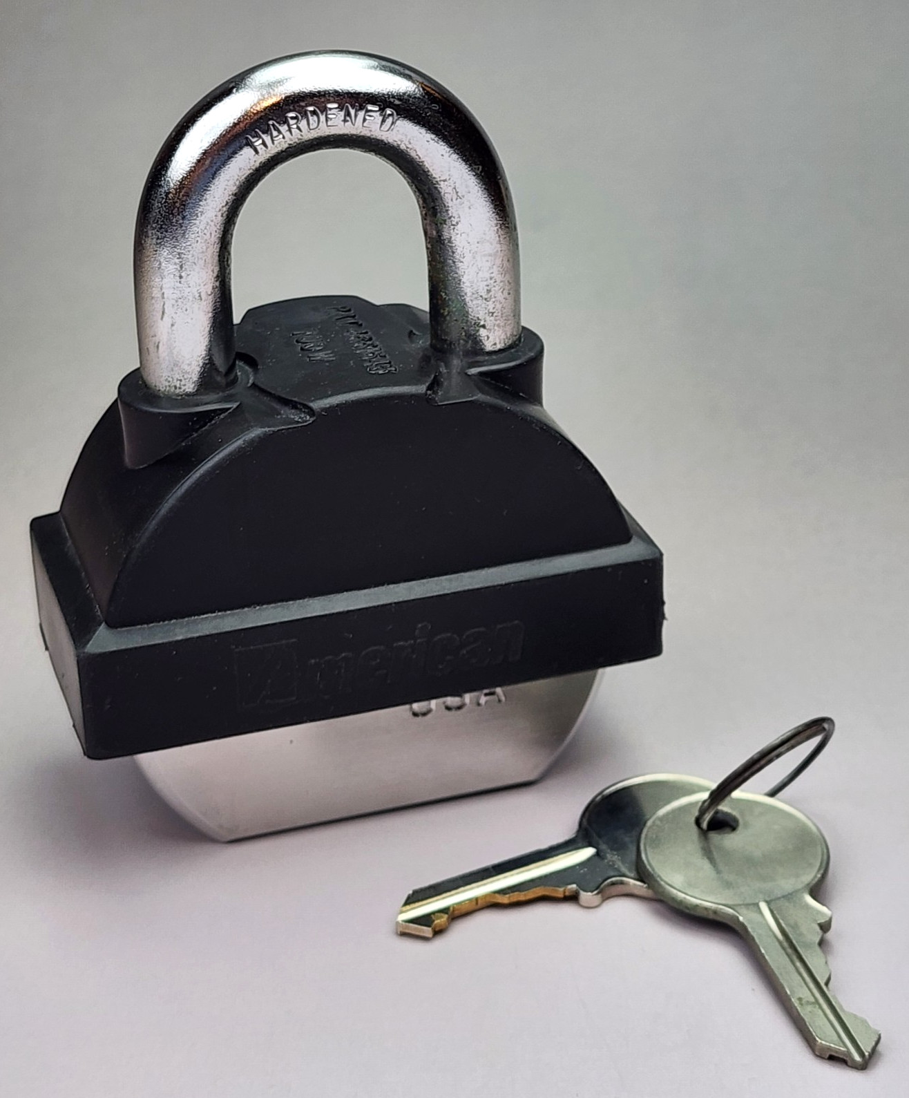 American Lock Company Series 700 Steel Padlock + Matching Keys