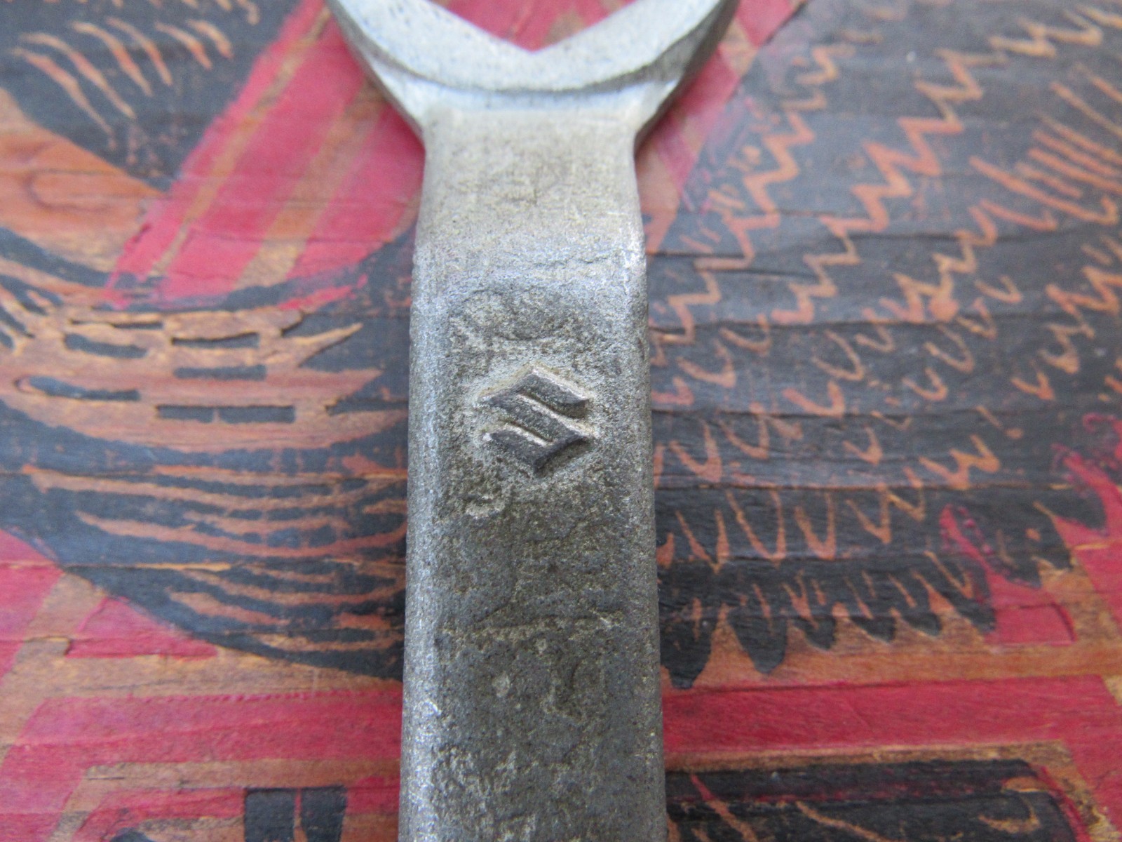 Vintage Suzuki Logo Made in Japan Motorcycle Tool Kit Six Point Wrench