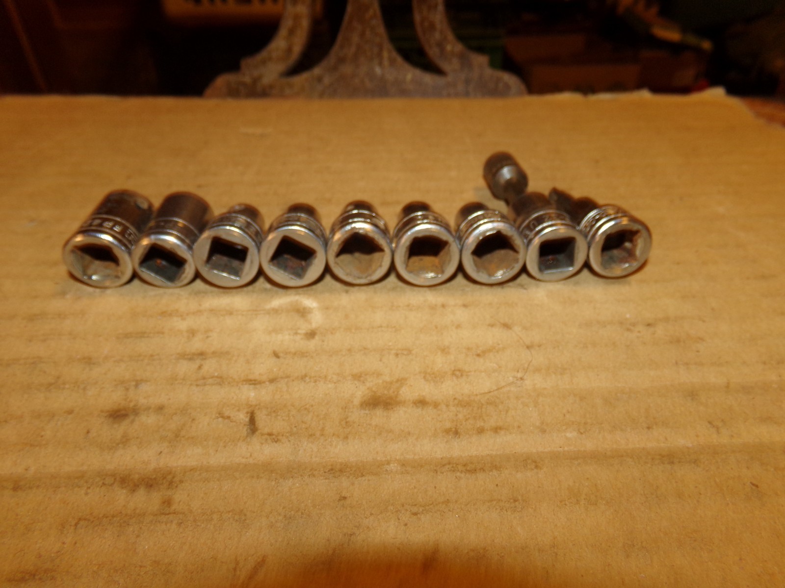 9 Snap On FP Series 3/8 Drive Bit Sockets
