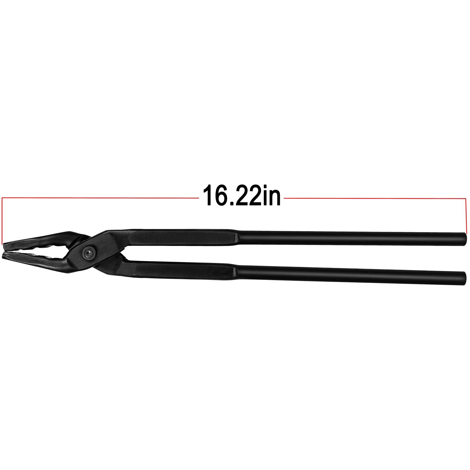 16 inch Beginner Blacksmith Wolf Jaw Tongs Bladesmith Knife Making Forge Tong