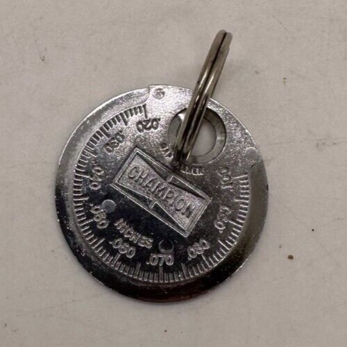 Vtg Champion Spark Plug Taper Gap Gauge Model CT 481 Made in USA Mechanics Tools