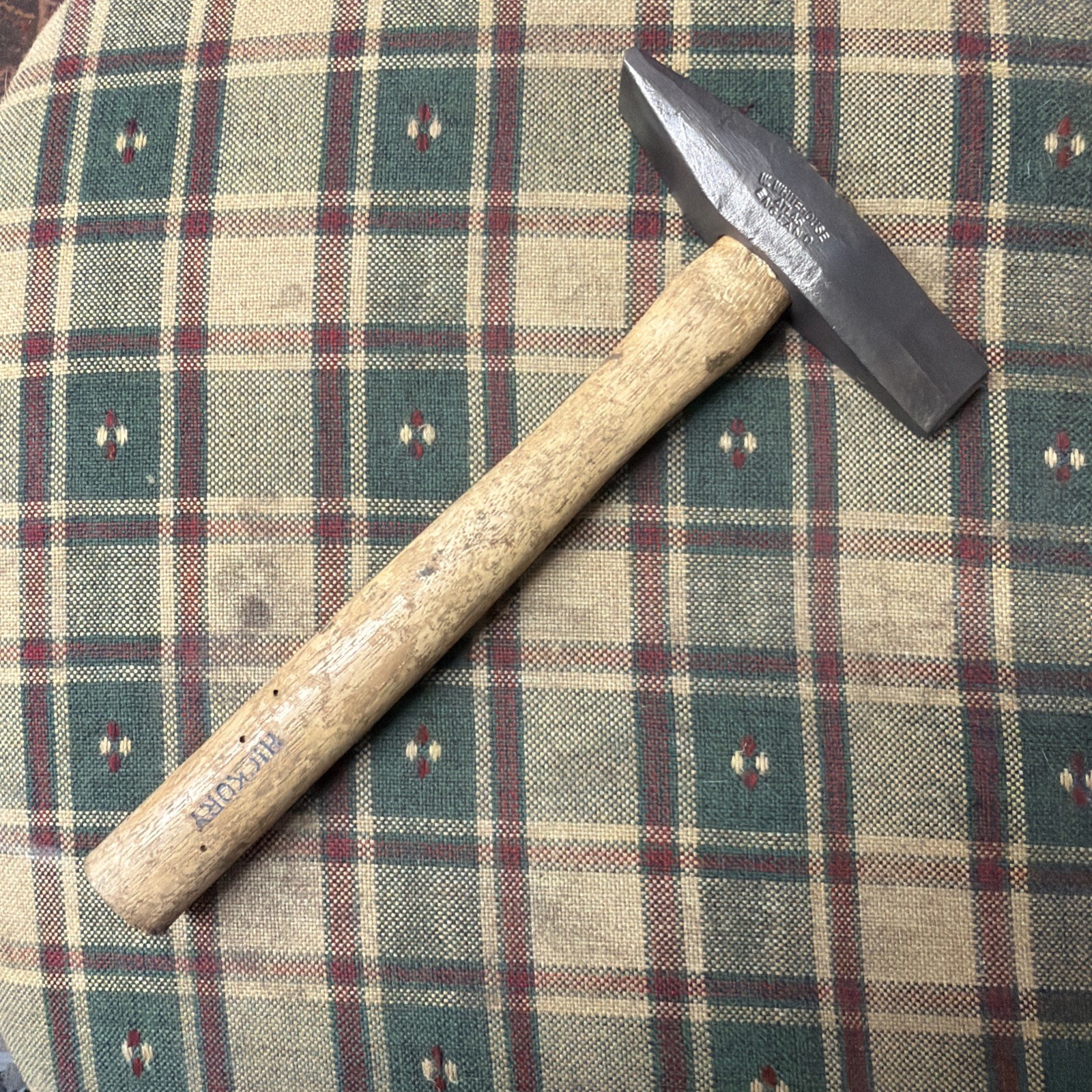 Vintage W. Whitehouse Atlas Forge 1lb Chipping Hammer 1964