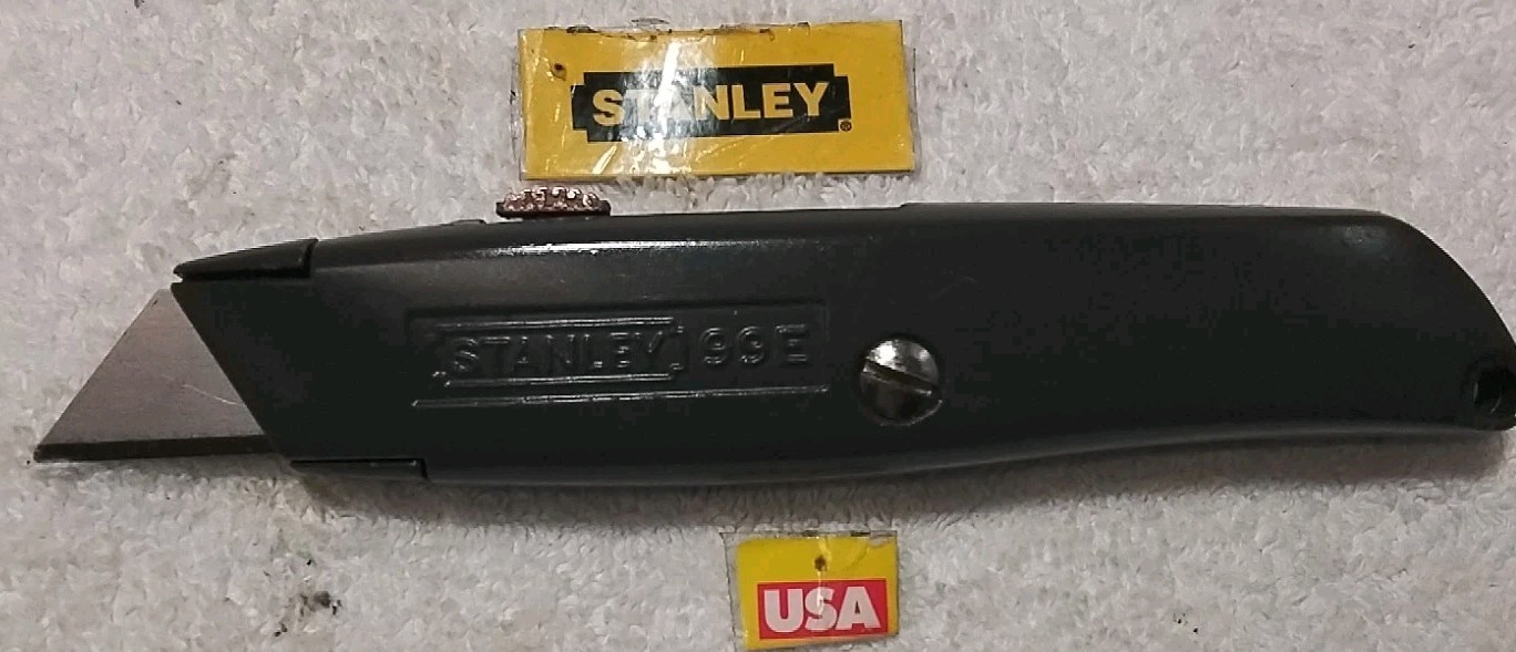 2pc STANLEY 99E & 68-400 UTILITY KNIFE & OFFSET RATCHET SREWDIVER “YANKEE “…