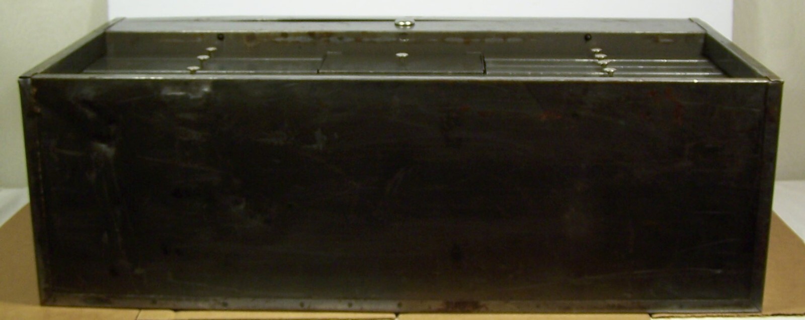 Powr-Kraft Machinist Toolbox, Montgomery Ward, 8 Drawer, With 2 Keys, 1966-68
