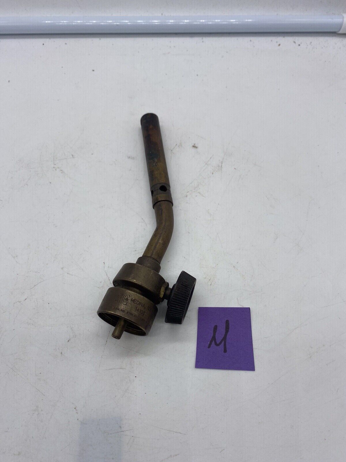 Vintage BRASS BernzOmatic TORCH HEAD TIP CUTTER Medina NY 14103