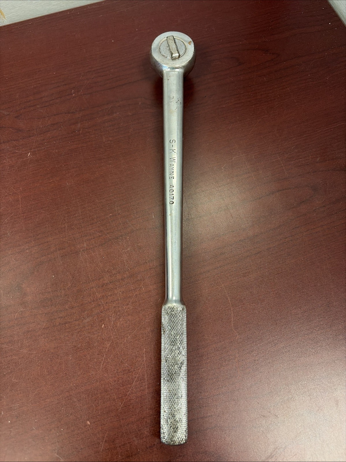 S-K Wayne Ratchet 40170 1/2″ Drive 15″ Long Vintage USA Hand Tools Mechanic