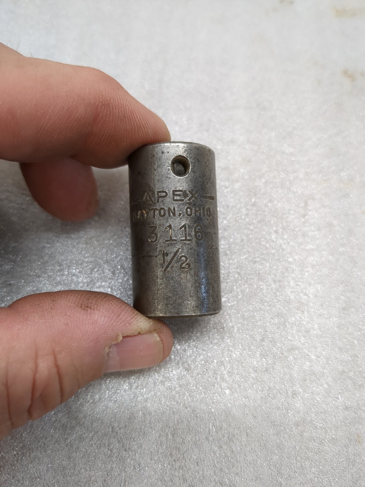 APEX Tools 3116 1/2″ 6pt. 3/8dr. Impact Socket Dayton Ohio