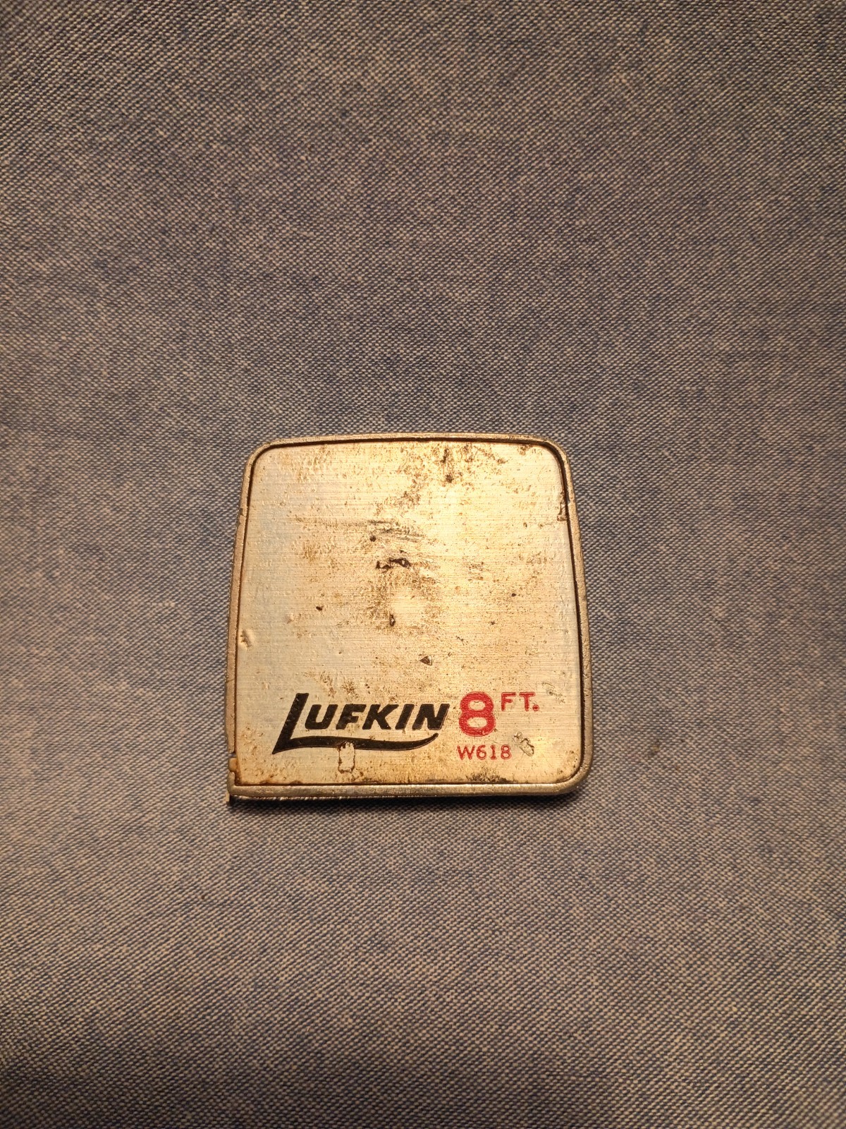 Lot of Three(3) Vintage Lufkin Tape Measures & One(1) Lufkin Metal Ruler -used-