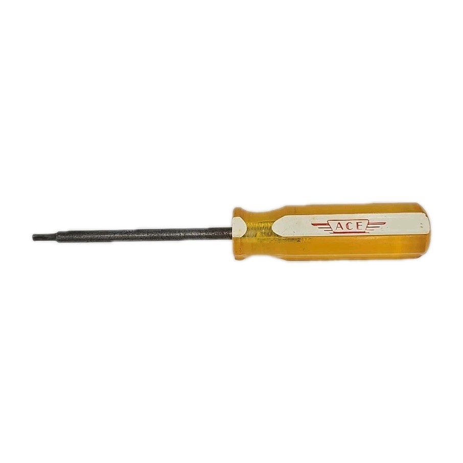 Vintage ACE Hardware 7.5″ Screwdriver USA #20562 Clutch Type G 5-32