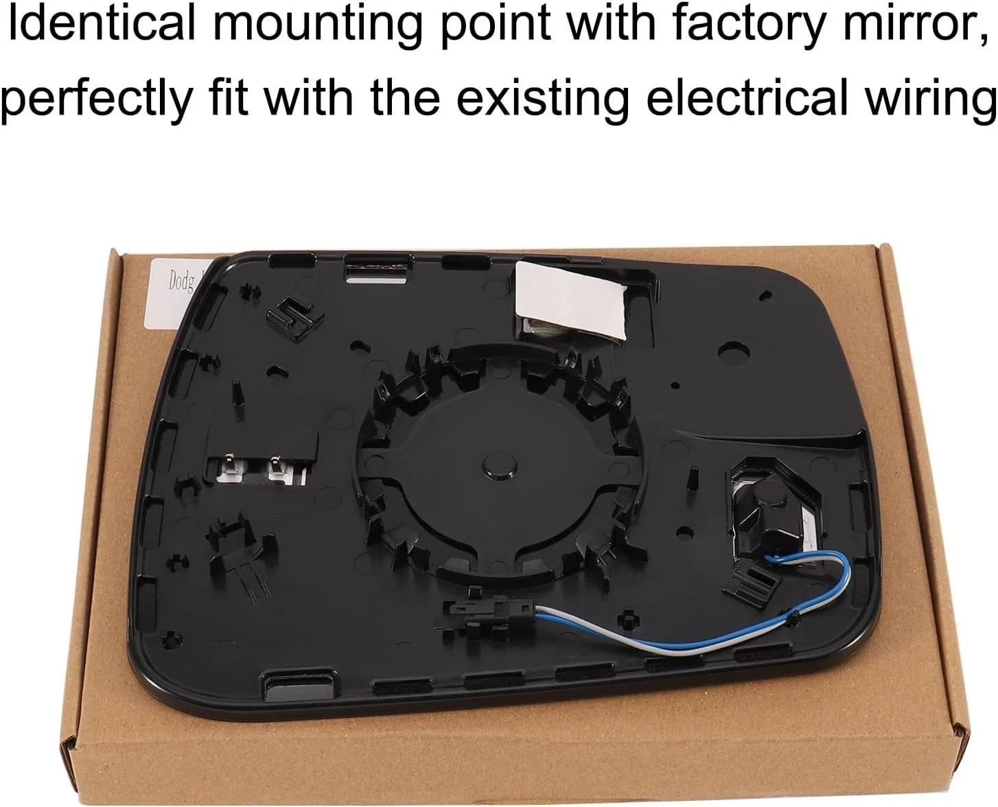 Driver Side Mirror Replacement for 2019-2025 Dodge Ram 1500 2500 with BSD Heated