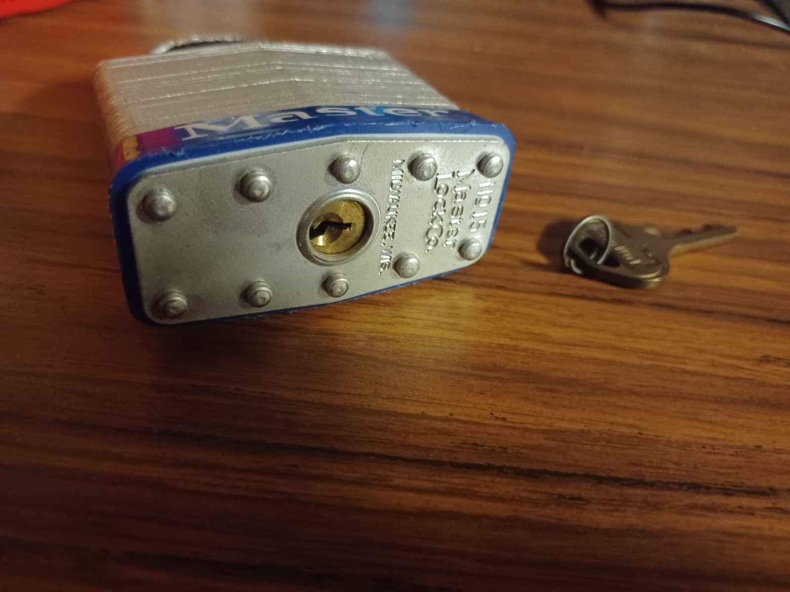 New Old Stock Master Lock USA No. 15 #15 Padlock Pad Lock
