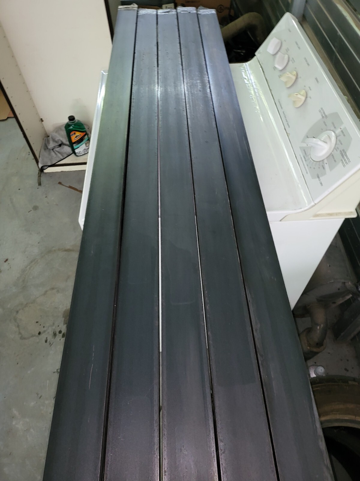1/4 Steel cold roll Flatbar 3″X5′ 4″ for drilling and welding.