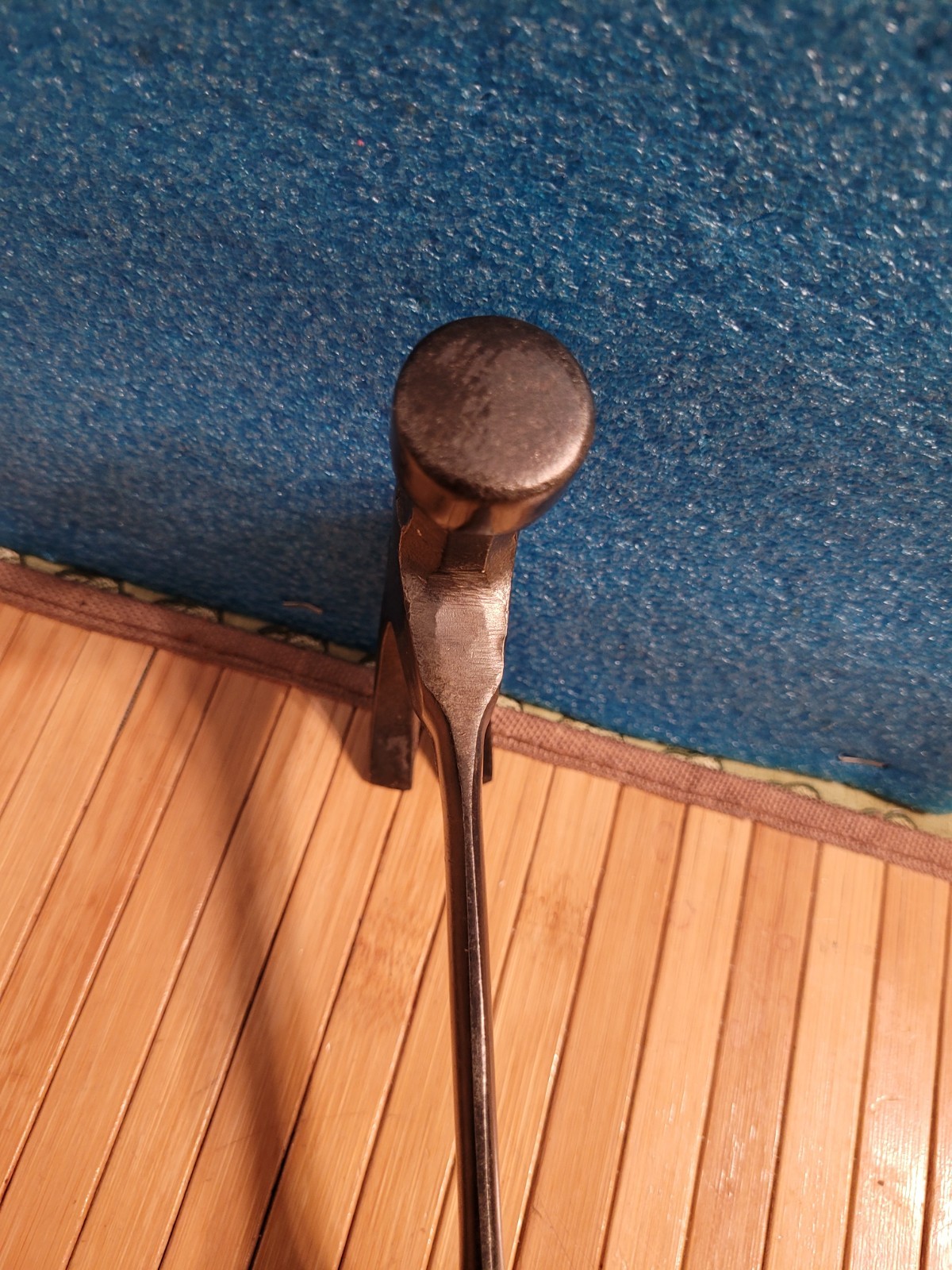 Vtg CRAFTSMAN REG T.M.-M 12 1/4″ L 1.09Lb Stacked Leather Handle Claw Hammer.OBO