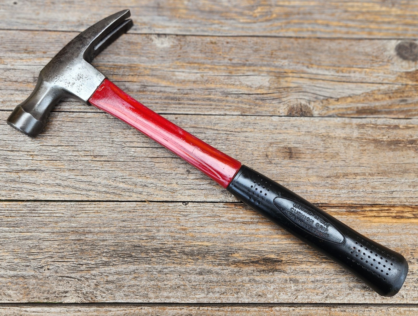 Vintage Plumb Permabond Framing Hammer – Straight Claw w/ Cushion Grip USA Made