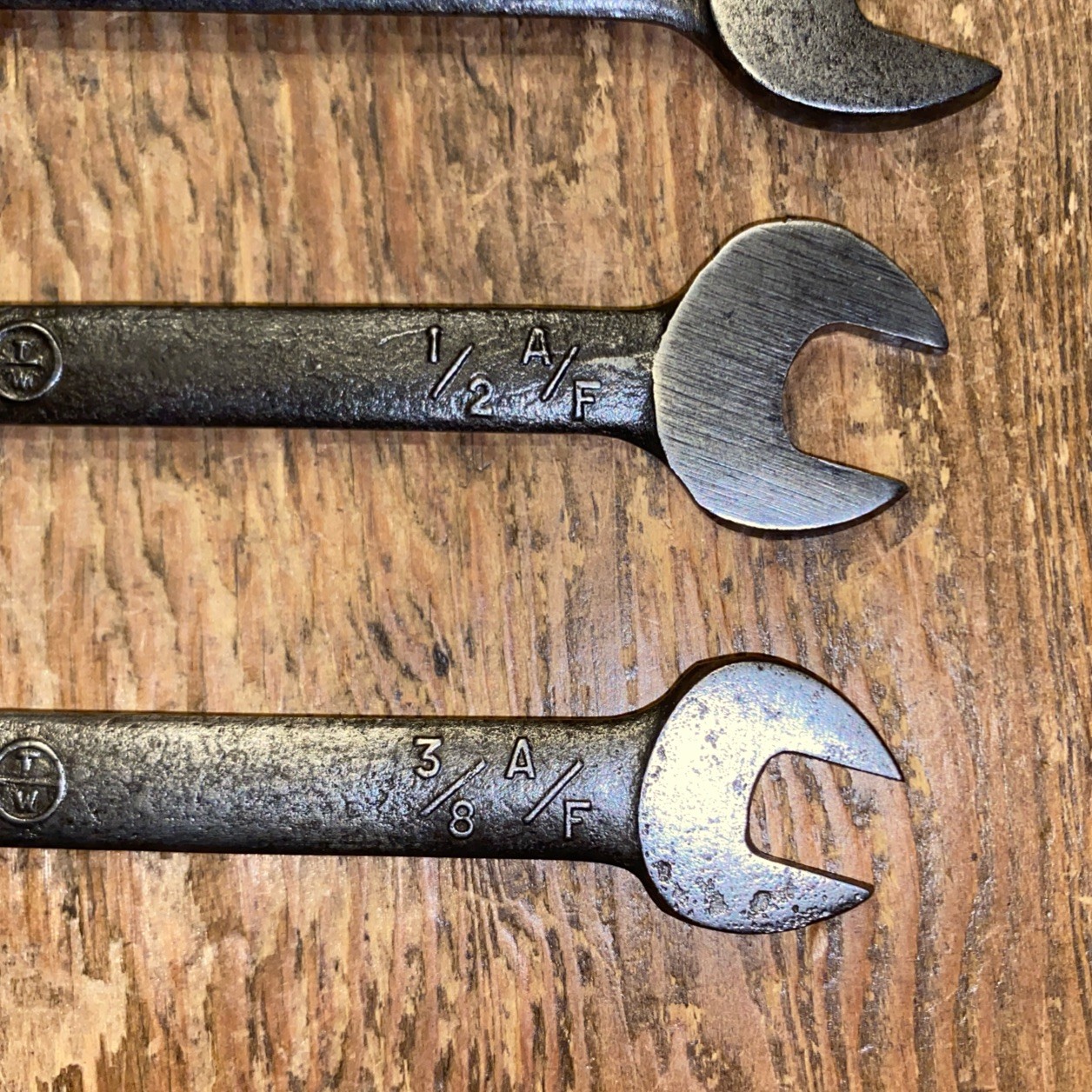 VINTAGE JAGUAR TW SPANNER SET XK140 XK150 E TYPE CLASSIC CAR TOOLKIT OLD TOOLS