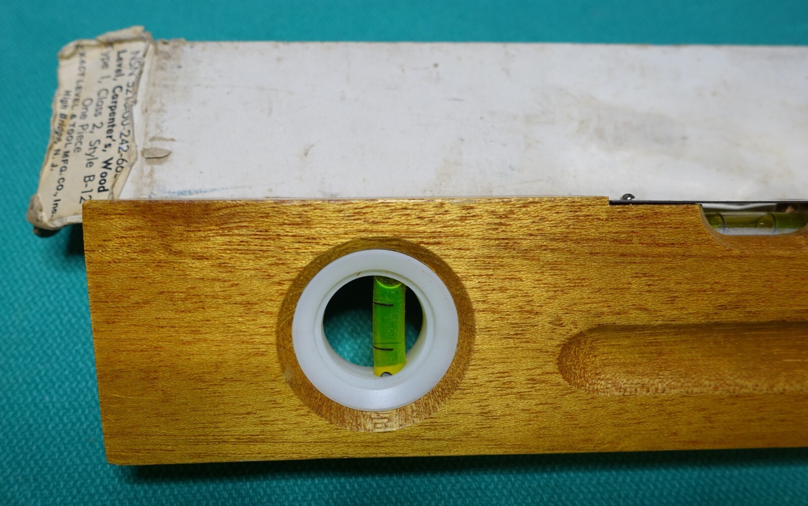 Exact Level & Tool Mfg. Co. Level & Plumb No. 289-12 Original Box Made in USA