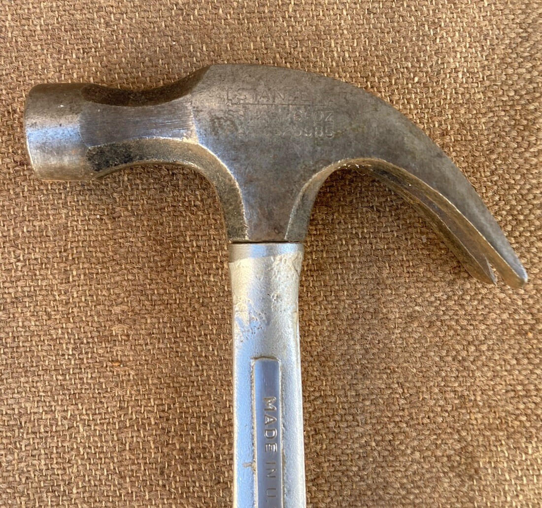Stanley 16oz Nailmaster Claw Hammer Rubber Grip Steel Handle Indestructible!!