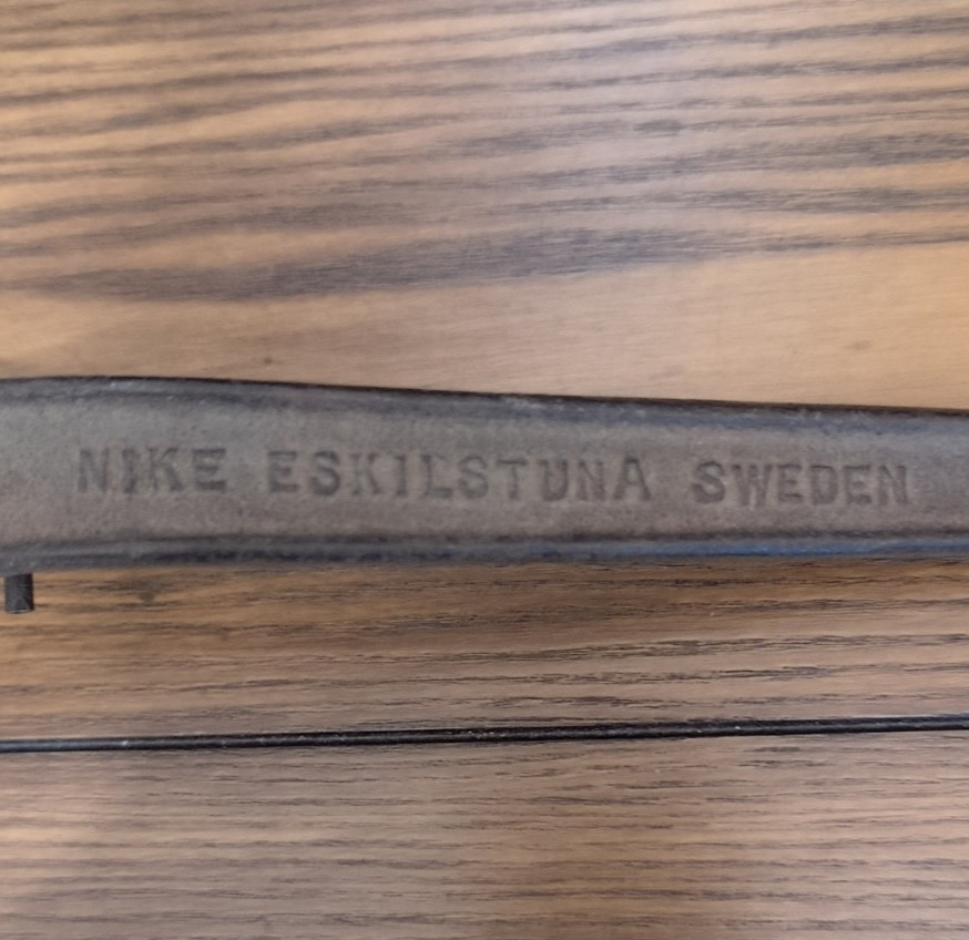 Vintage Nike Eskilstuna Sweden Ratcheting Lug Nut Wrench 11 Inch Hex