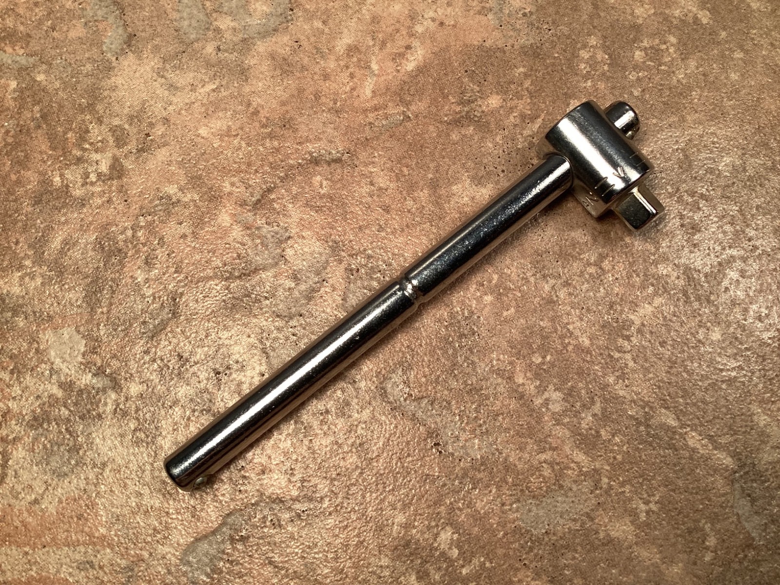 Vintage Craftsman T-Sliding Breaker Bar NOS 1/4″ Drive 4-1/4″ Length Chrome USA