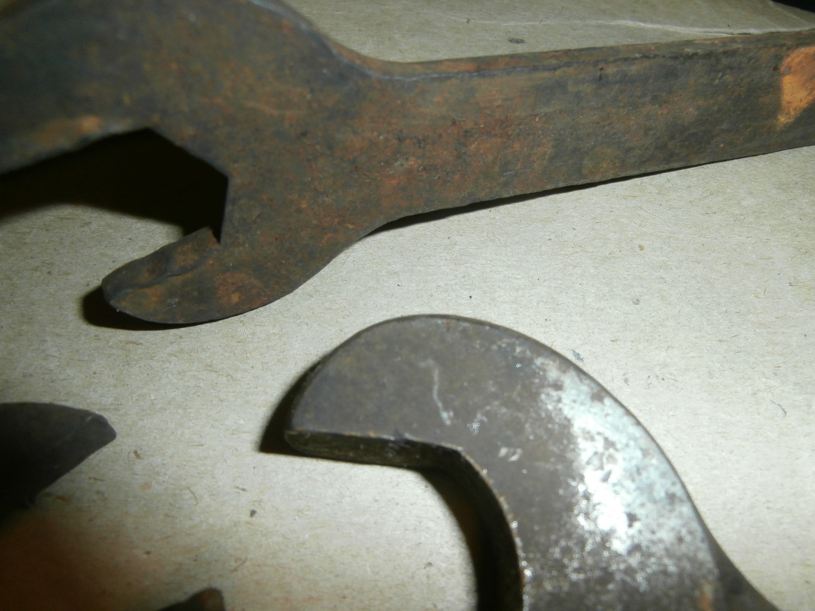 9 Piece Vintage Farm & Car Mechanics Garage End Wrench Assortment Lot