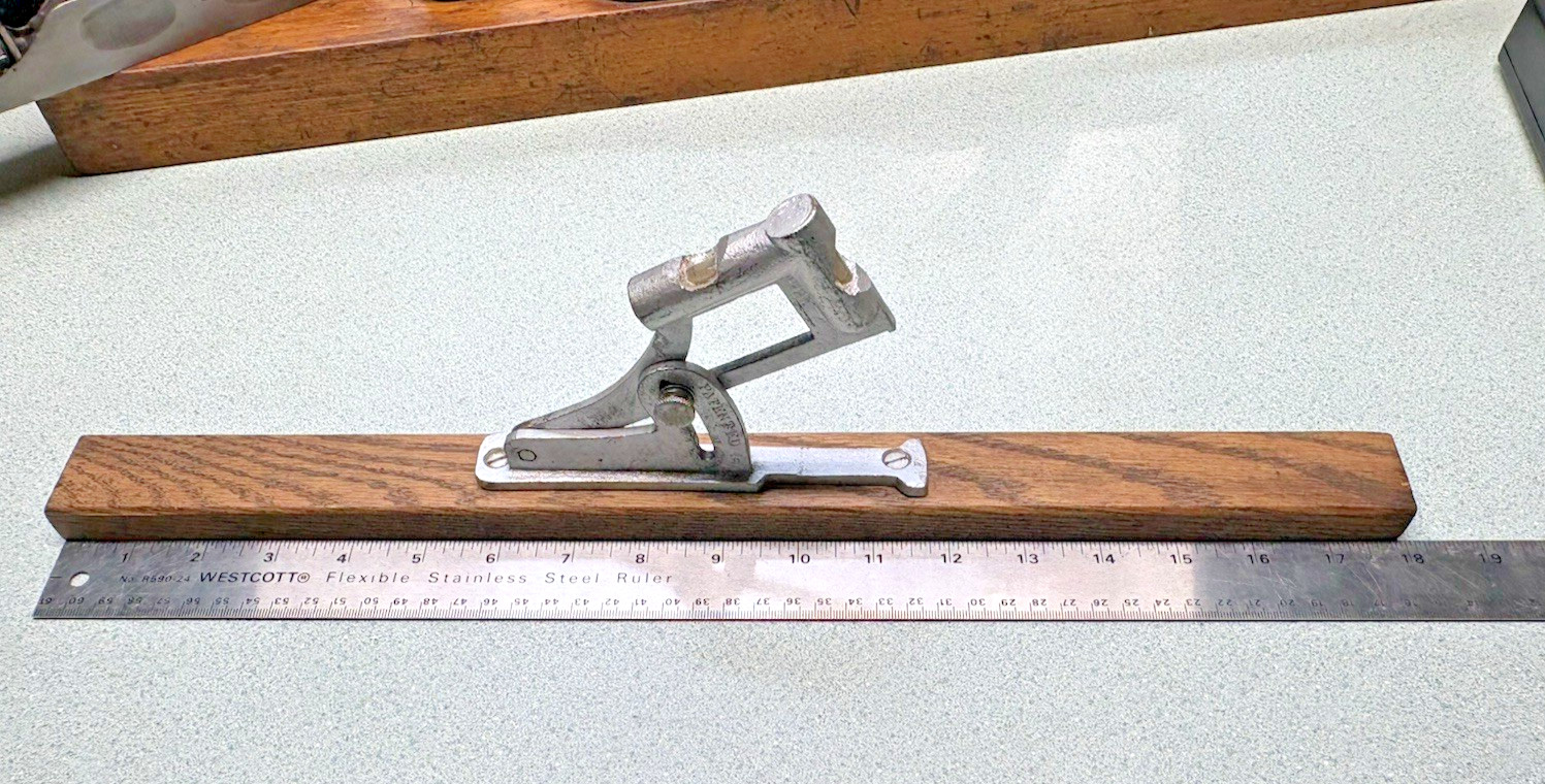 Rare Patented Plumb & Level Inclinometer aluminum never seen before