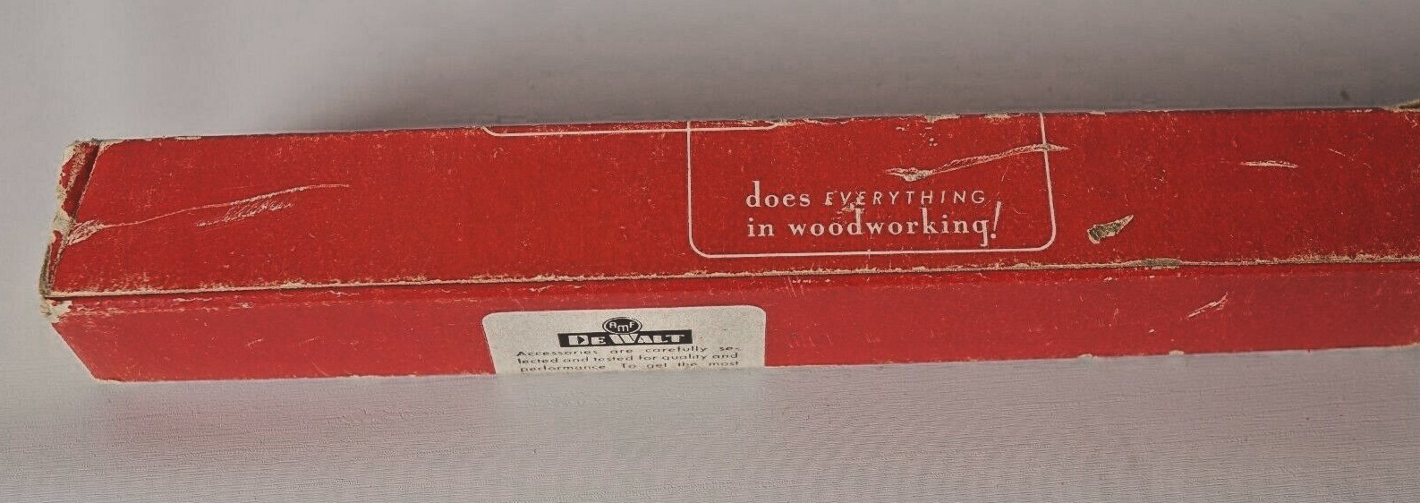 1 Each NOS Vintage DeWalt Radial Arm Saw Accessory 1/4″ R.H. Boring Bit 2 Avail.