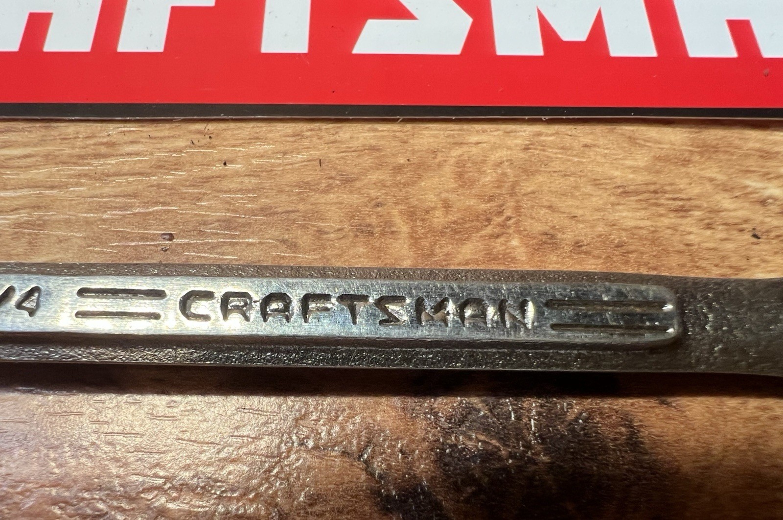 CRAFTSMAN -VV- 44699 COMBINATION WRENCH 1/4″ 12 POINT Ultrasonic Cleaned
