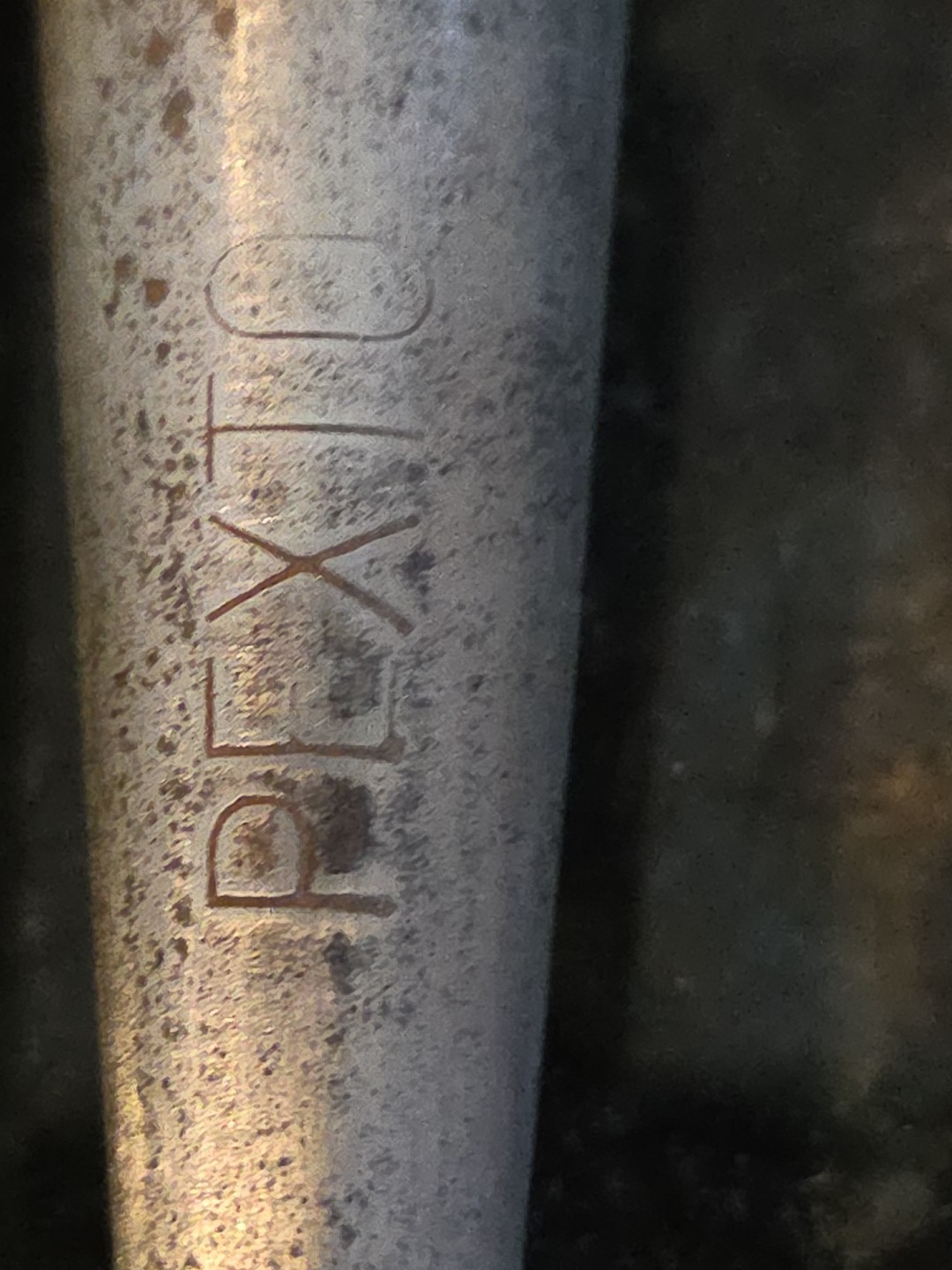 Vintage Pexto 1/4″ beveled edged socket chisel P. S. & W. Co. 7″ long