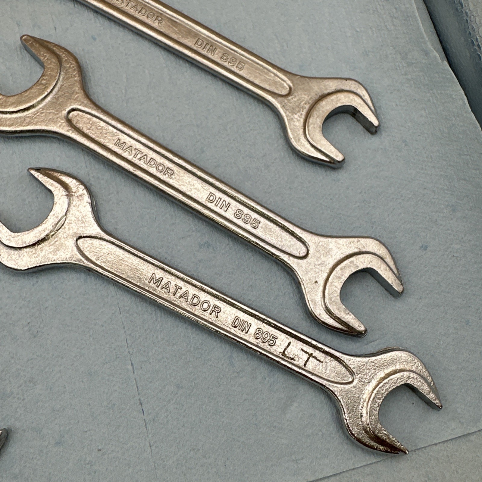 8 Pc Mercedes Benz DIN 895 Auto Kit Wrenches Dowidat Matador Germany