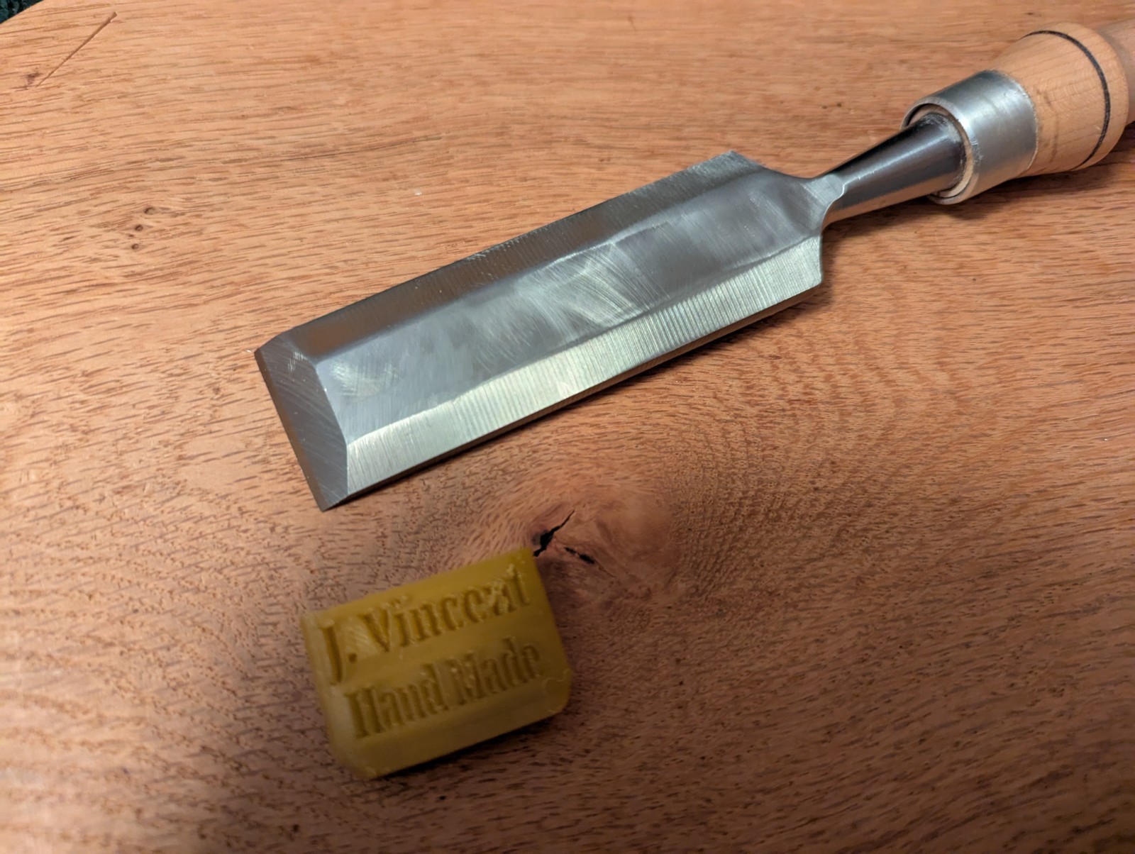 1 1/4 Inch Timer frame Chisel w/ Hardrock Maple Handle