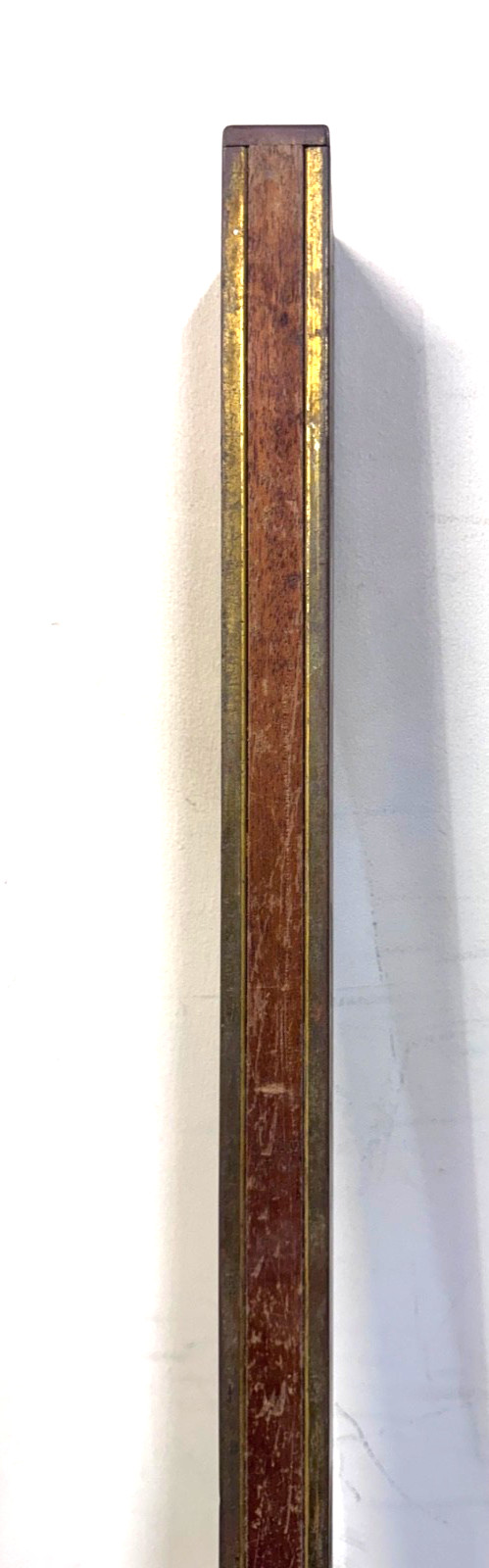 Vintage American Co 48″ Wood & Brass Carpenters Level KS83712-48