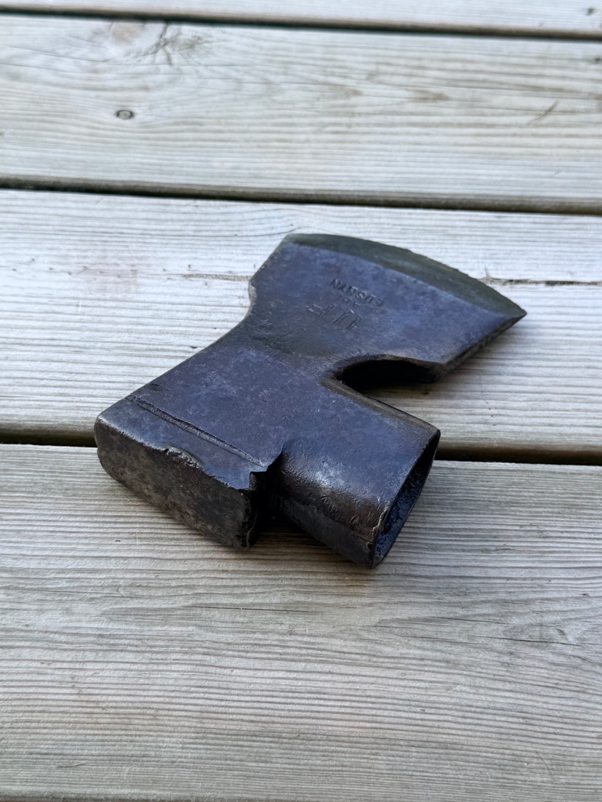 Rare Vintage UF Aberg Edsbyn Swedish Carpenters Axe Head 2.2 lb 95 mm Sweden