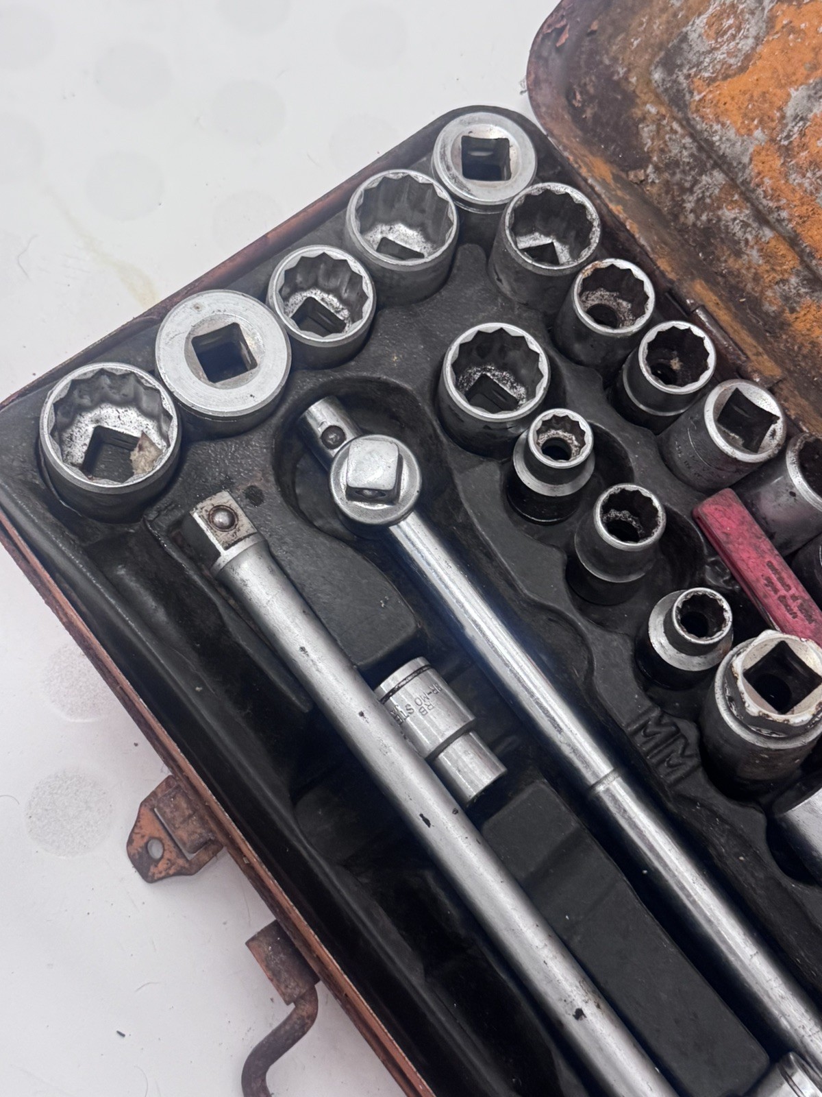 Vintage Tool Star Japan 42 Piece & Talco 41 Piece Metric & imperial Socket Sets