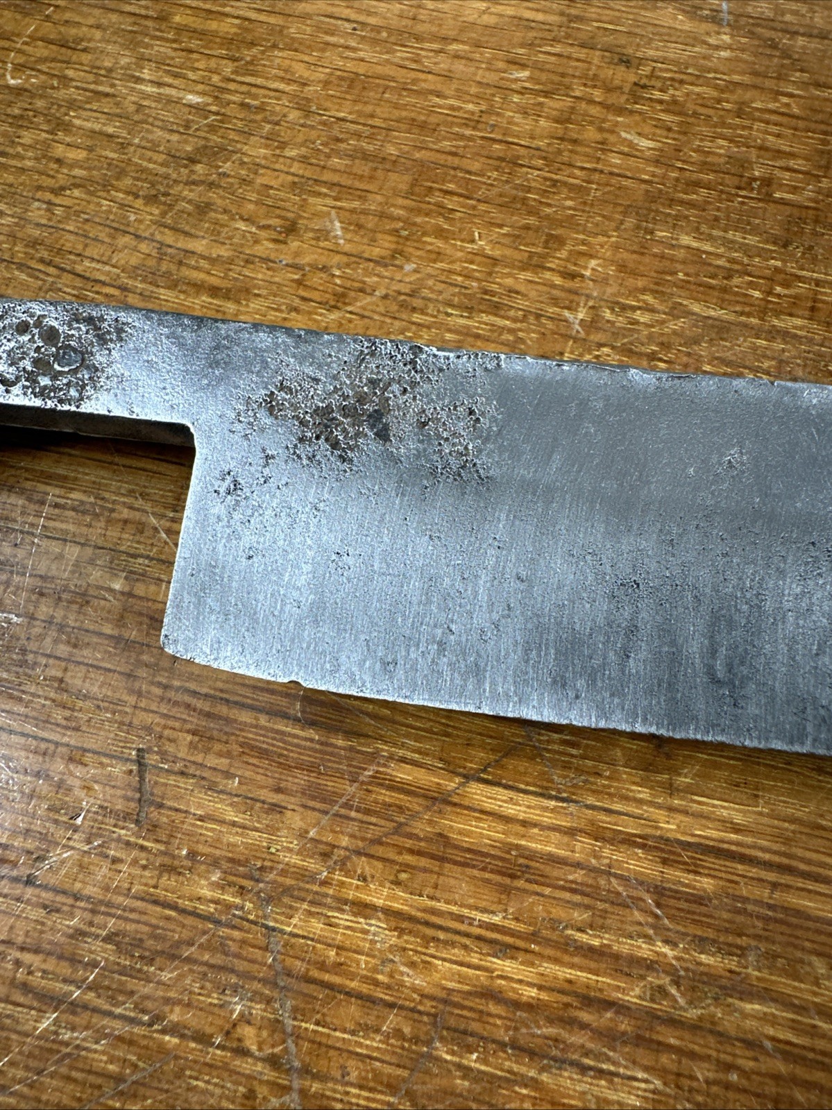 Vintage Fulton 7 Straight Blade Drawknife Handle Needs To Be Replaced