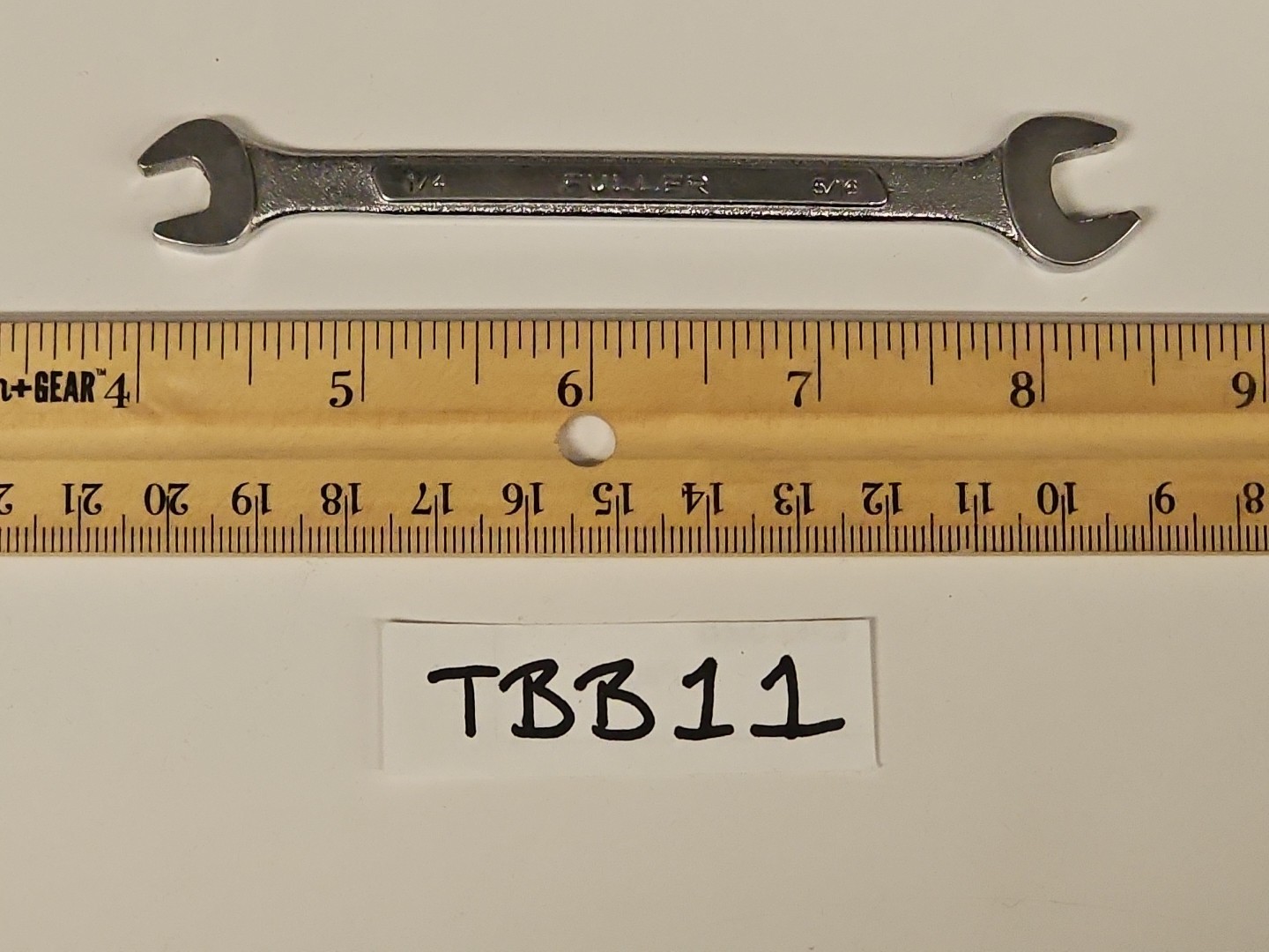 Vintage Fuller U80 1/4″ x 5/16″ Open End Wrench Forged Alloy Made in Japan