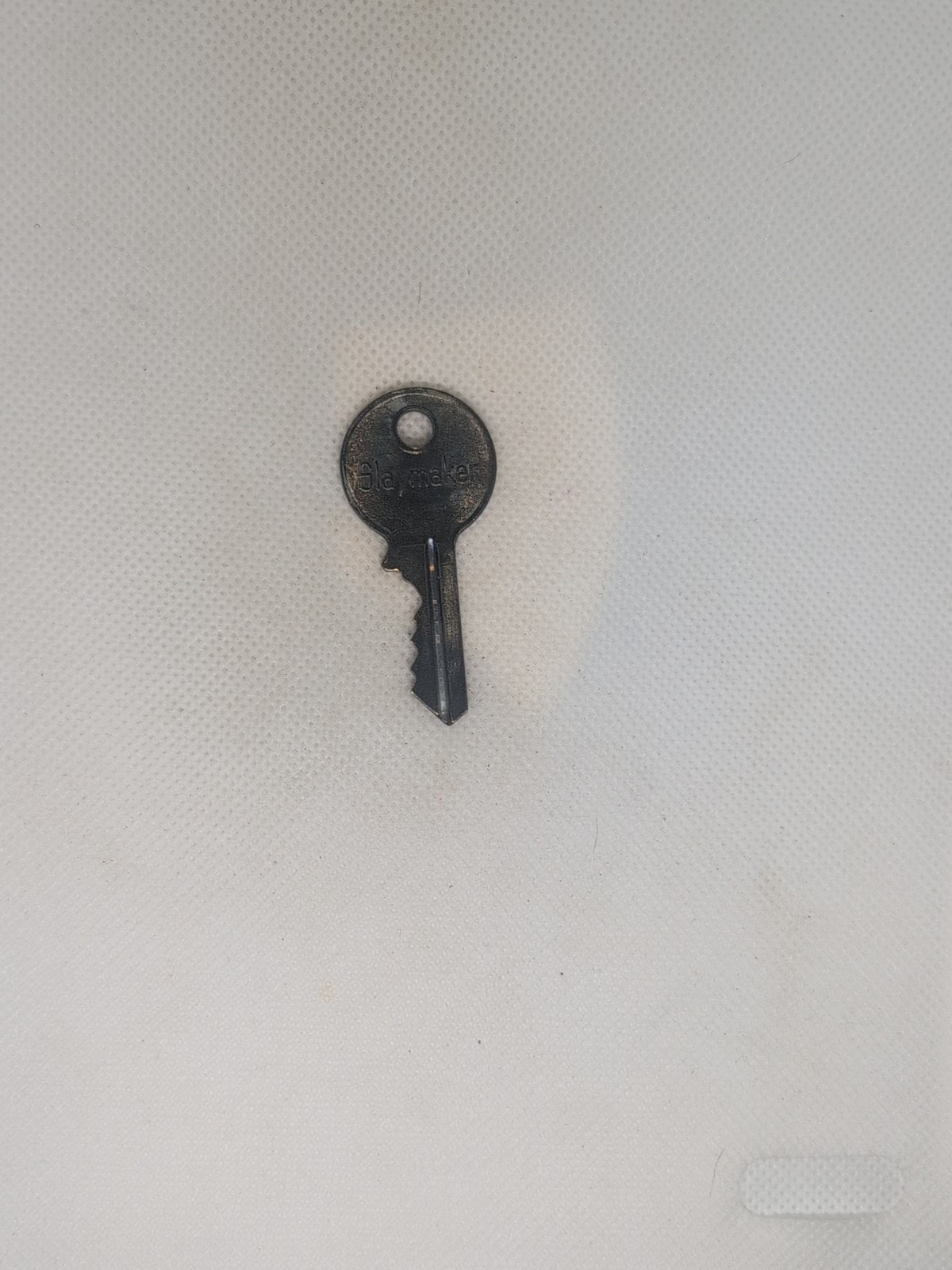 Slaymaker Padlock Key. No Stamping