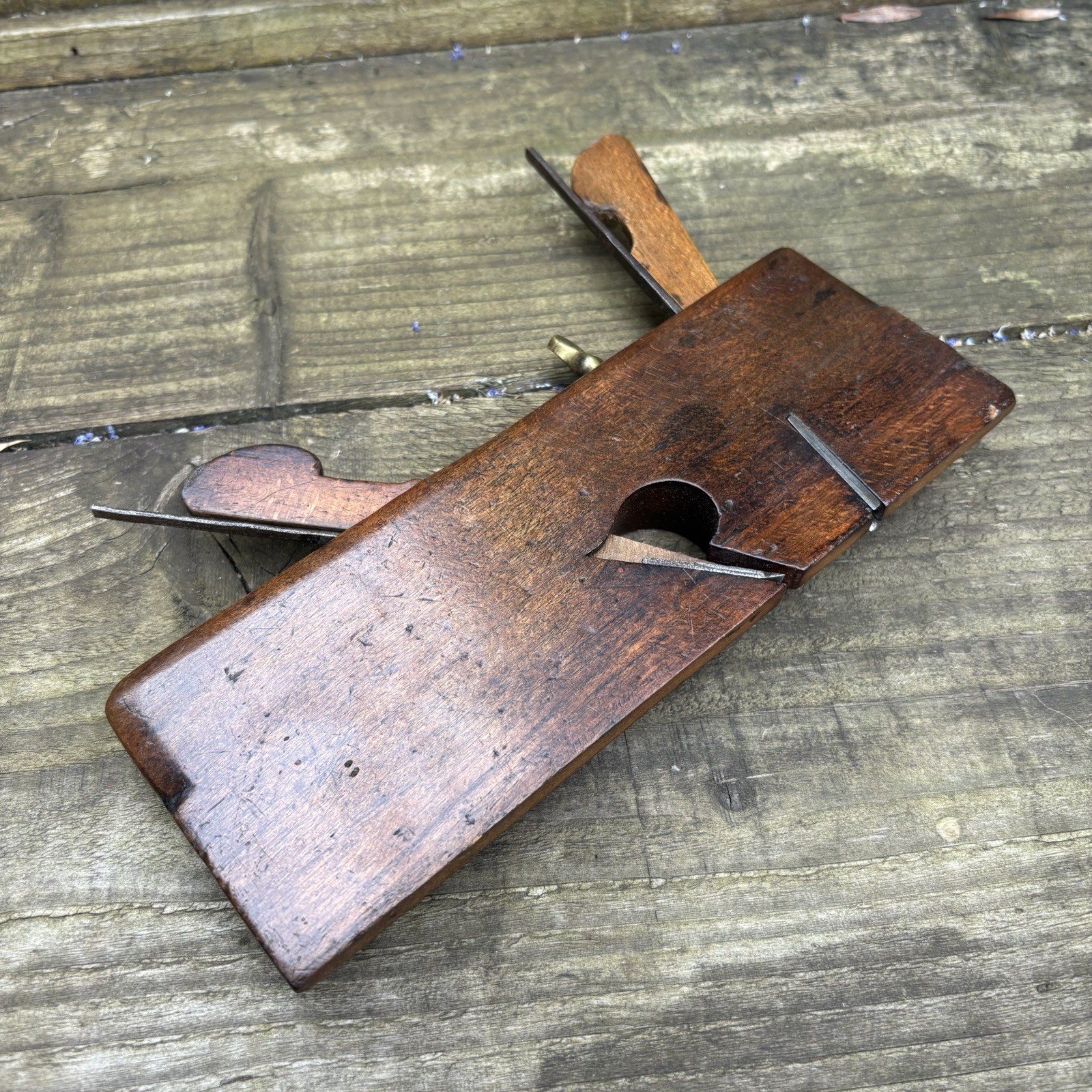 Antique 19th Century Dado, Grooving or Trenching Plane with Depth Stop