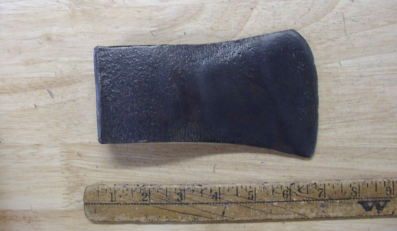 Vintage Unbranded 6-1/4″ Axe Head,2lbs.5.8oz,3-11/16″ Edge,VGC,L@@K! & READ!
