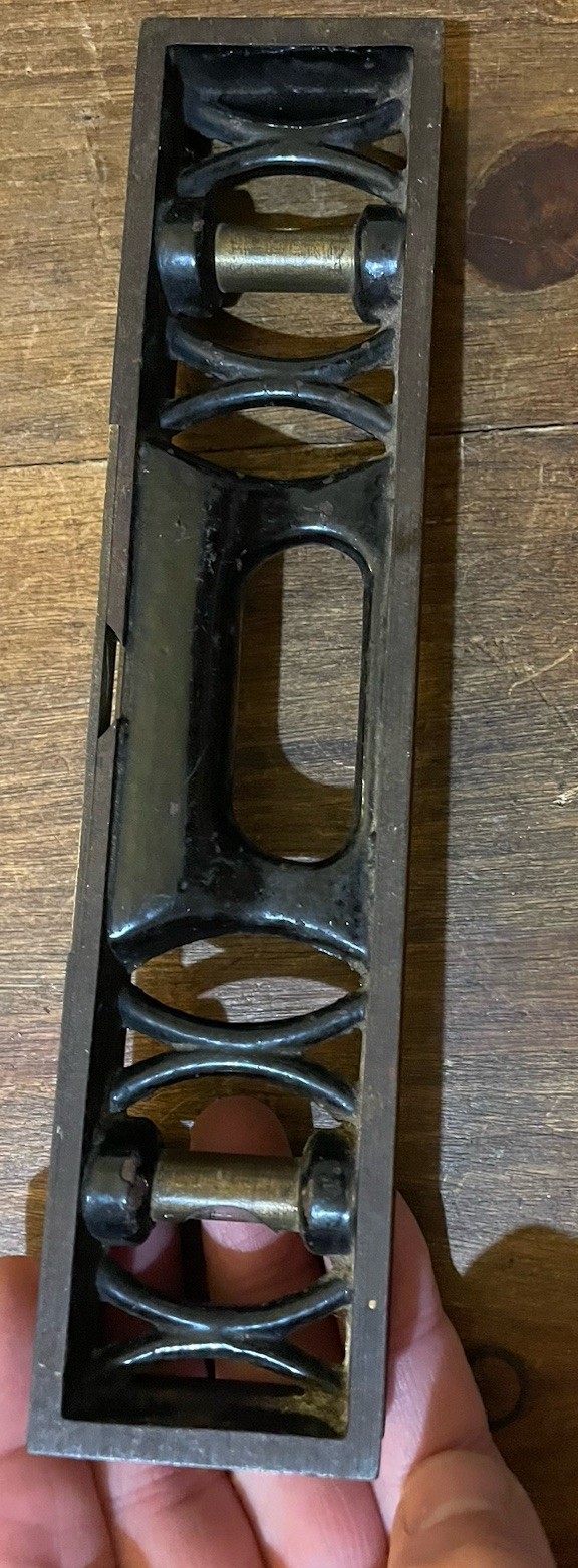 Vintage J.Rabone & Son Machinists Spirit Level – Cast Iron and Brass..9 INCHES