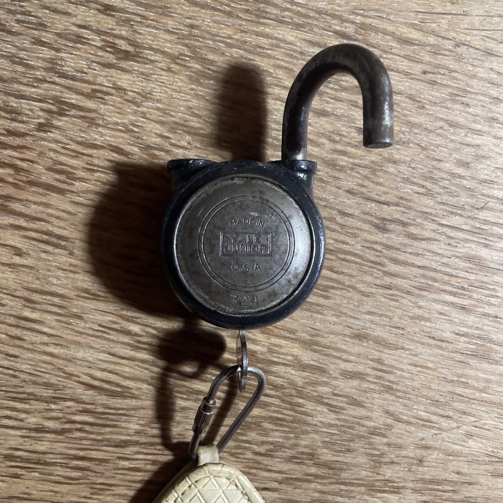 Vintage Yale & Towne Mfg Co Padlock With Key #324 Works