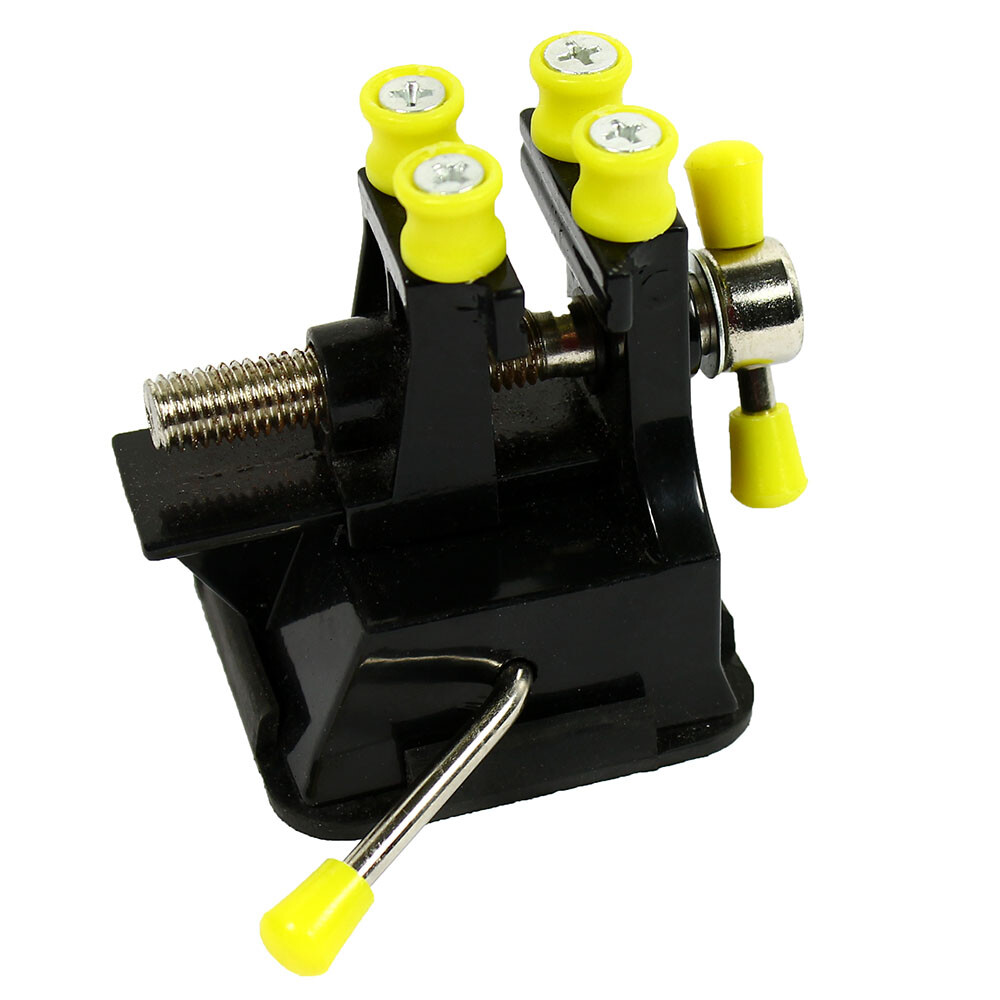 Watches Jewelry Mini Bench Table Vise Vice with Suction Cup Non-Scratching