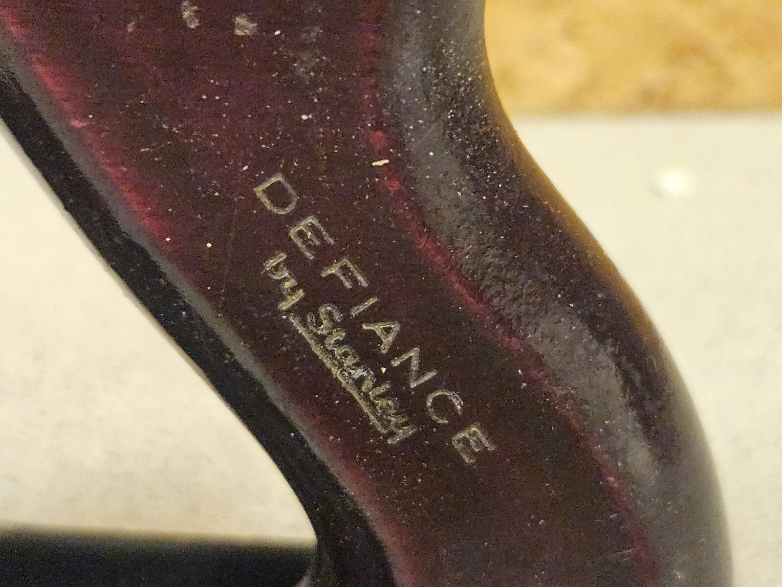 Vintage Stanley Defiance #1243 no.3 size Hand Plane, Carpenter Woodworking Tool
