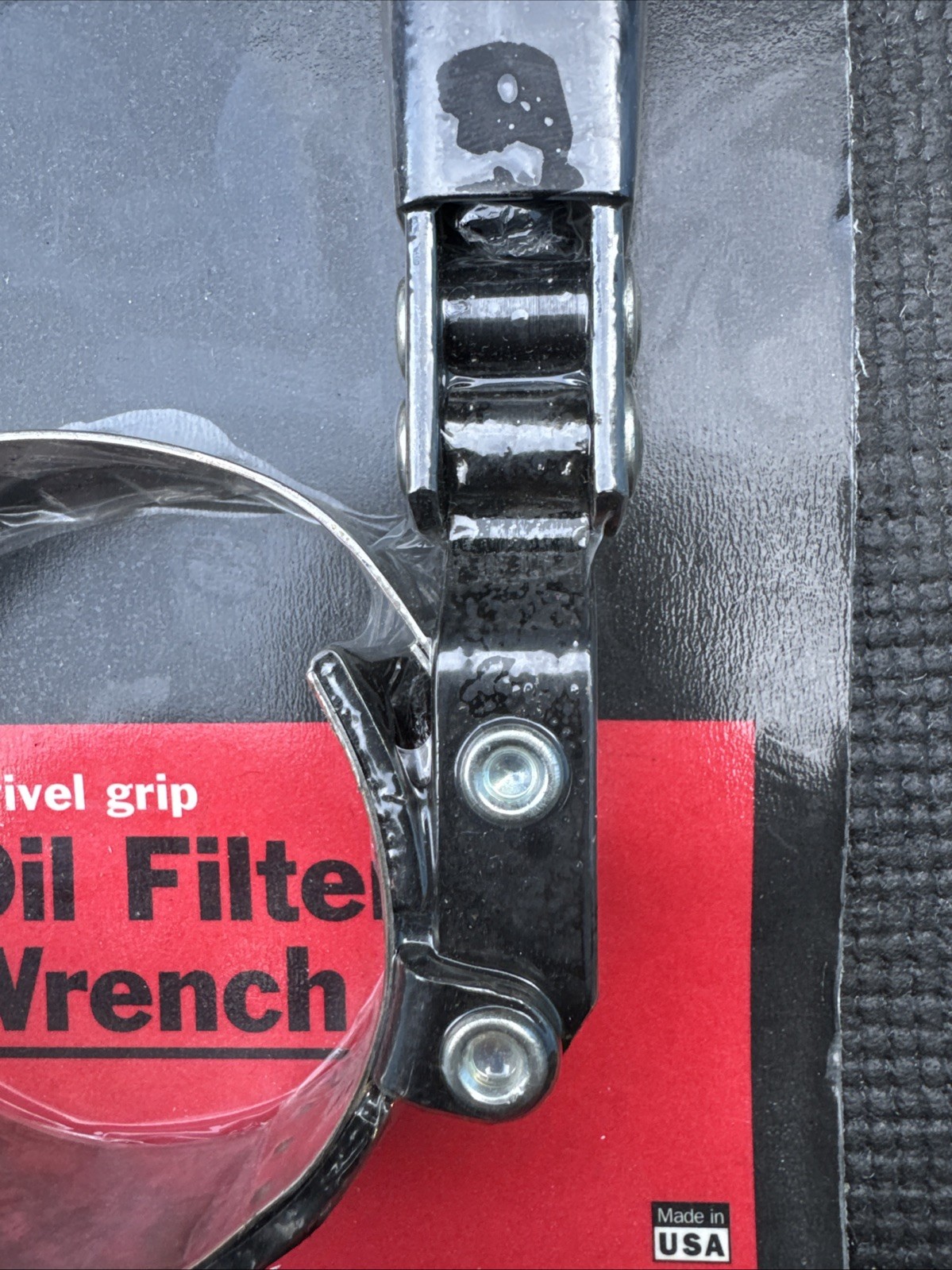 Sears Craftsman USA Nos Swivel Grip Oil Filter Wrench 47609 Small Spin On Filter