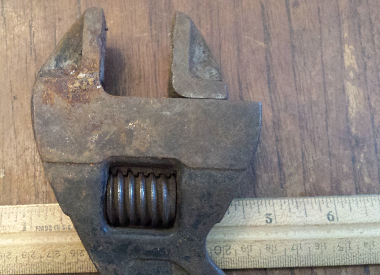 vtg Westcott 12-Inch NO 82 Adjustable Wrench The Keystone MFG Co Buffalo NY lot4