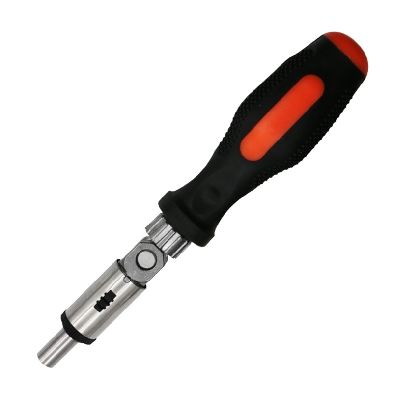 Adjustable 0-180 Degree Ratchet Screwdriver Multi Function Repair Tool