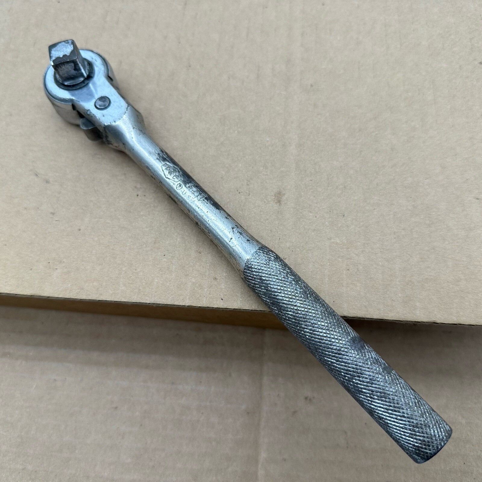 Vintage P&C 6211 Open Gear 1/2″-Drive Reversible Socket Ratchet Wrench USA