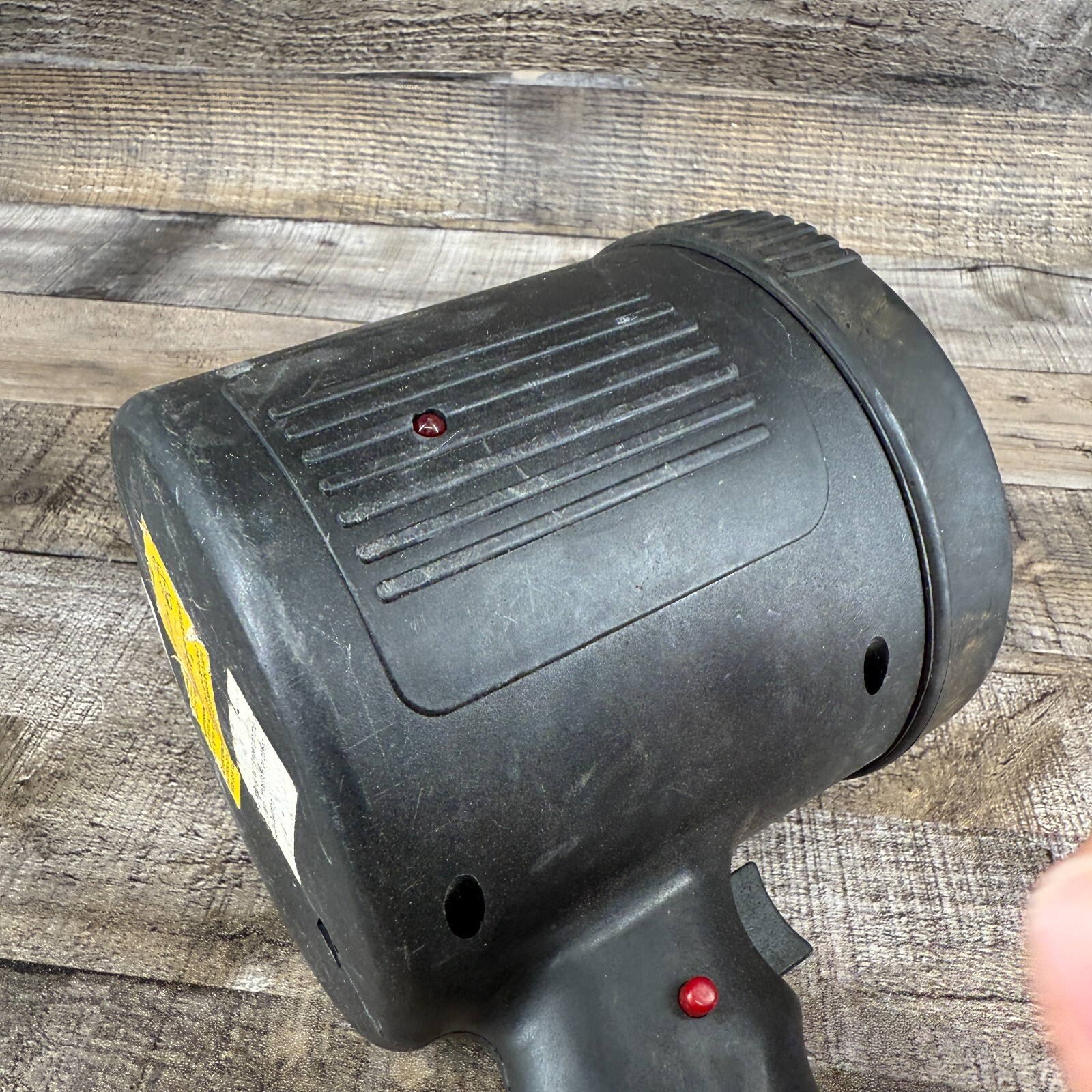 Task Force Spotlight Flashlight Rechargeable Untested As Is