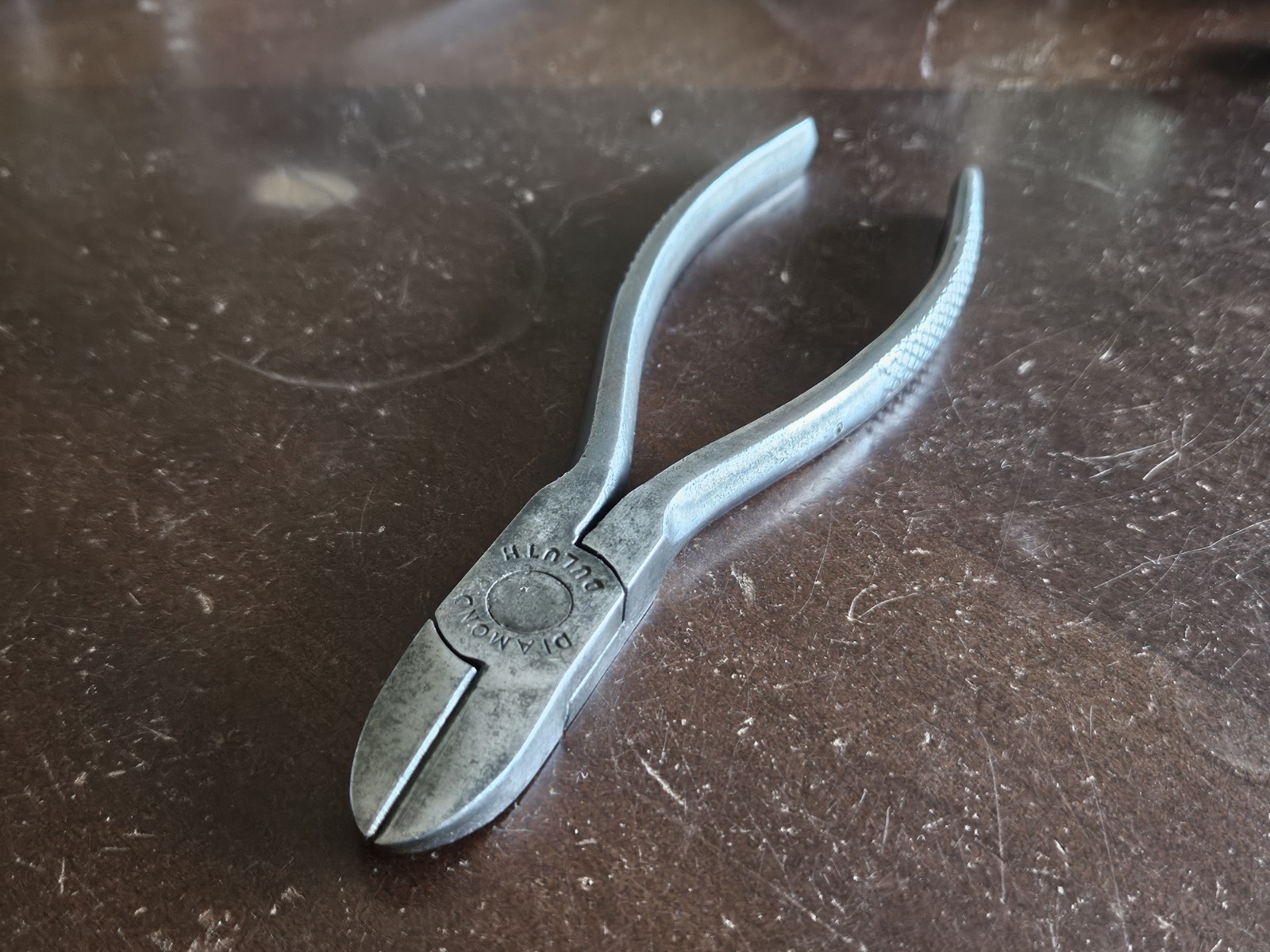 DIAMOND DULUTH Diamalloy No. S56 Diagonal Cutting Pliers Nice! USA