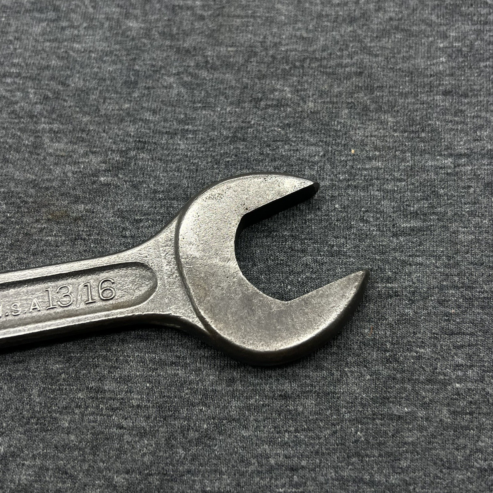 Penens Corp Double Open End 7/8″ X 13/16″ Combination Wrench Chicago USA